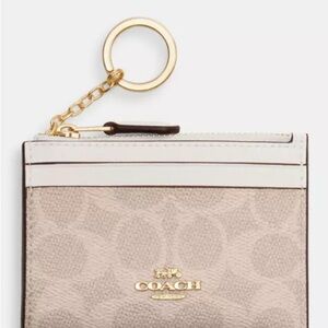 BNIB Coach Skinny ID Keychain Card Holder